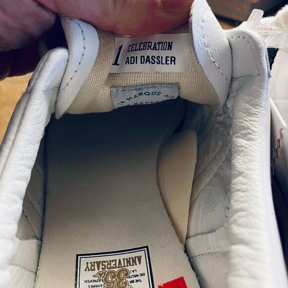 NEW Adidas Consortium Adi Dassler Superstar Vintage V US 9 UK 8.5 Deadstock Rare